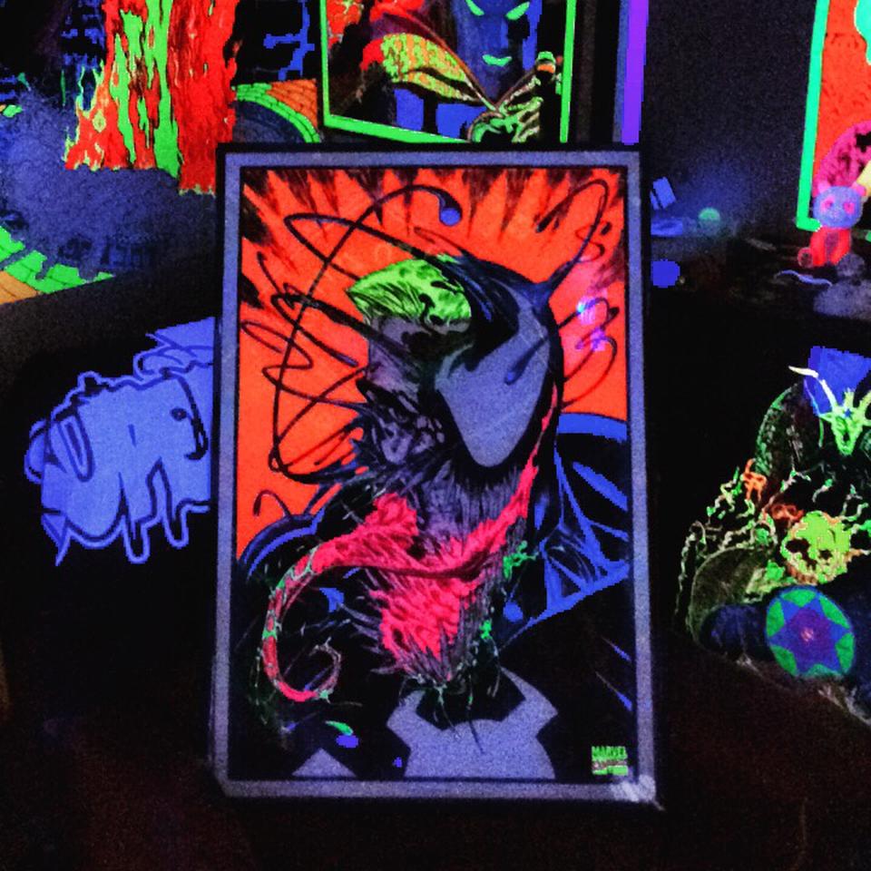 Venom Blacklight sale poster 2020