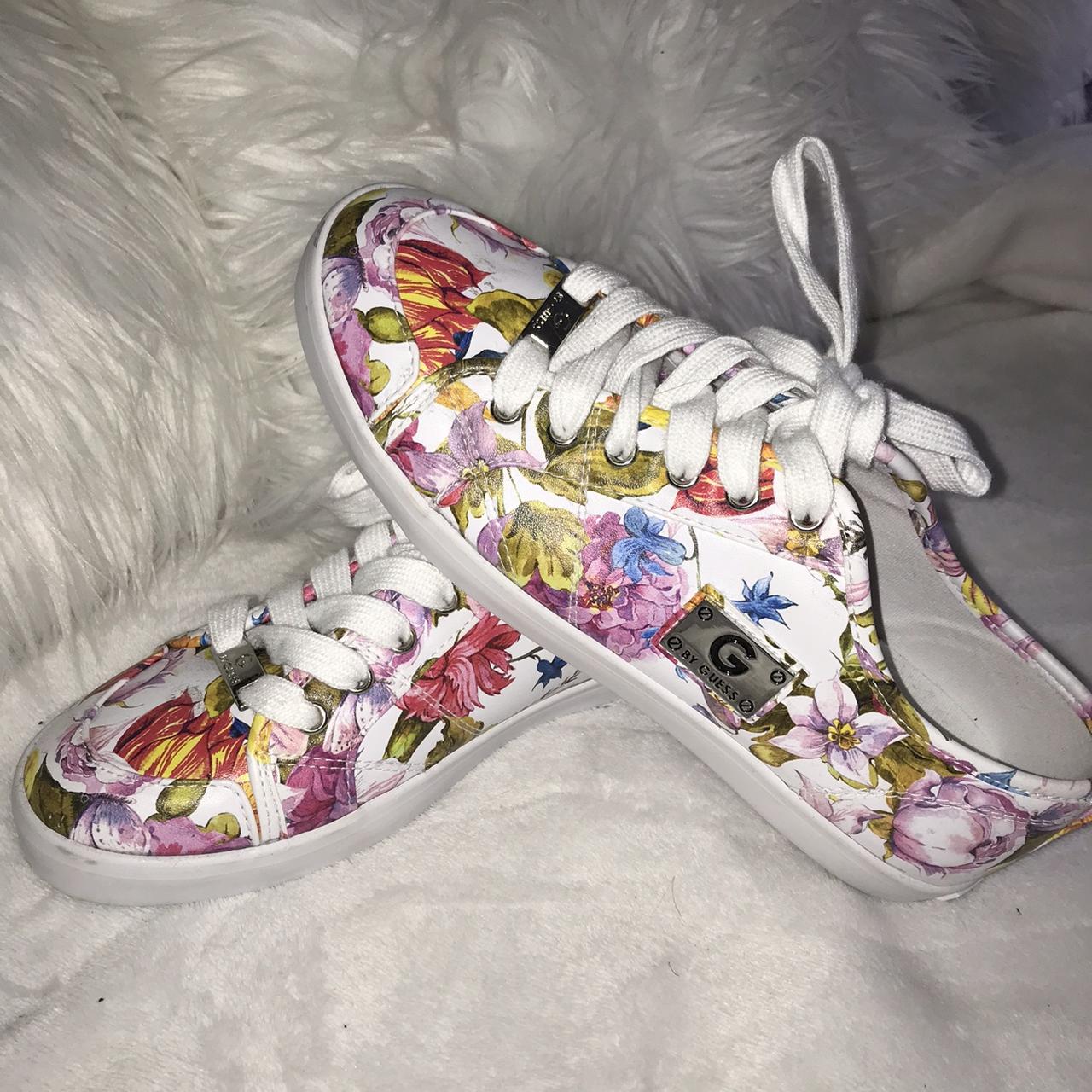 Guess floral sale shoes