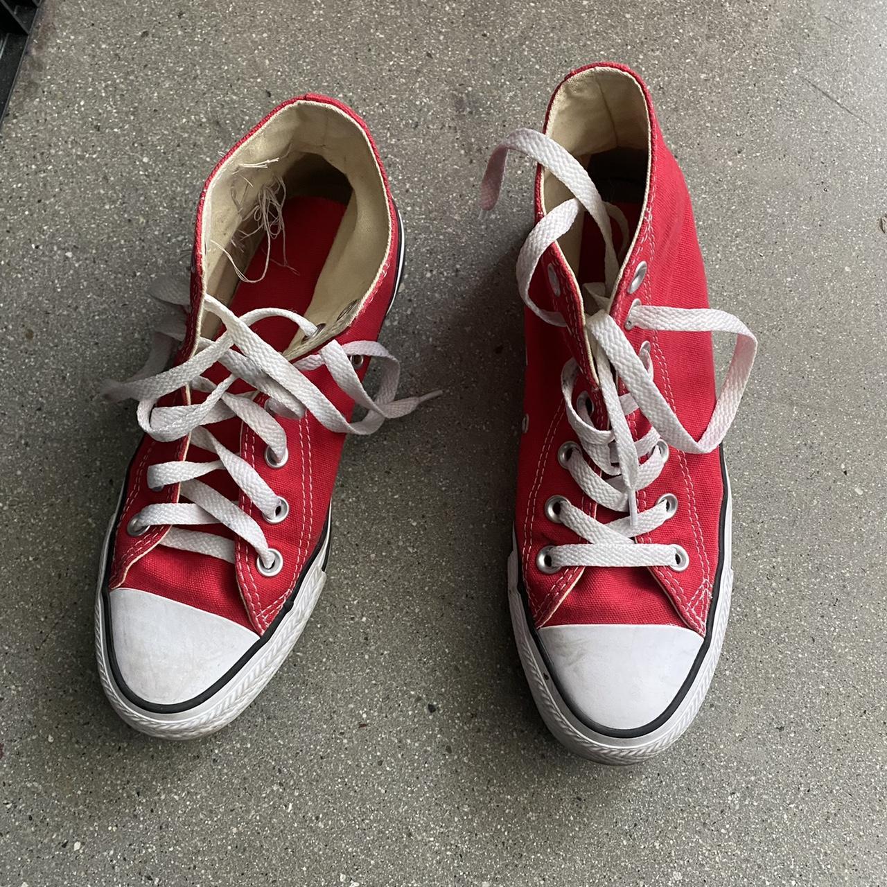 size 6 red converse