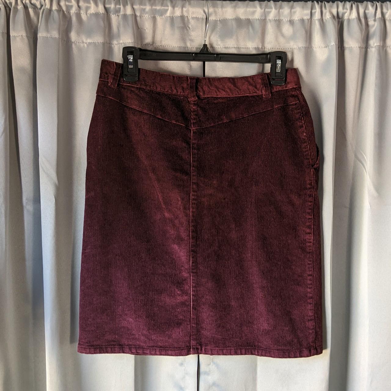 Roxy Women's Burgundy Skirt | Depop