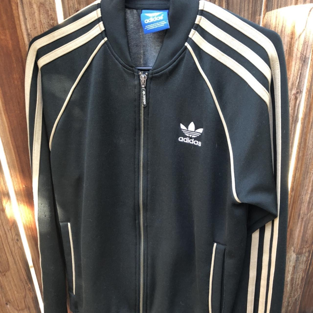 Adidas vintage track jacket Used in great condition... - Depop