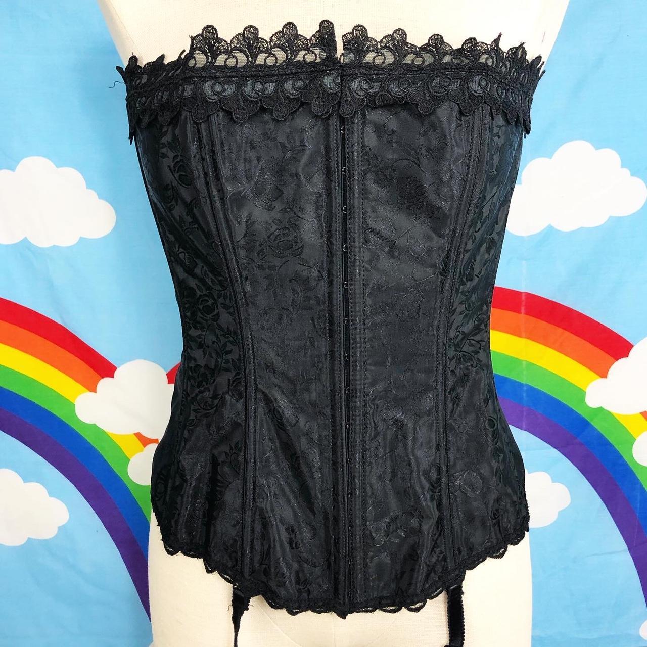 Women's Black Corset | Depop