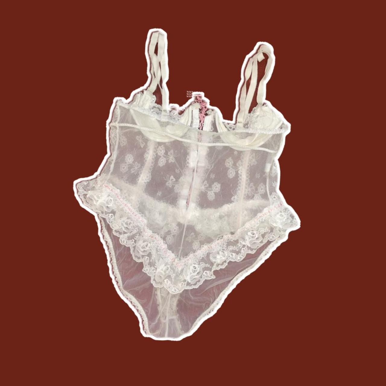 Product Image 3 - vintage thrifted lingerie lacey white