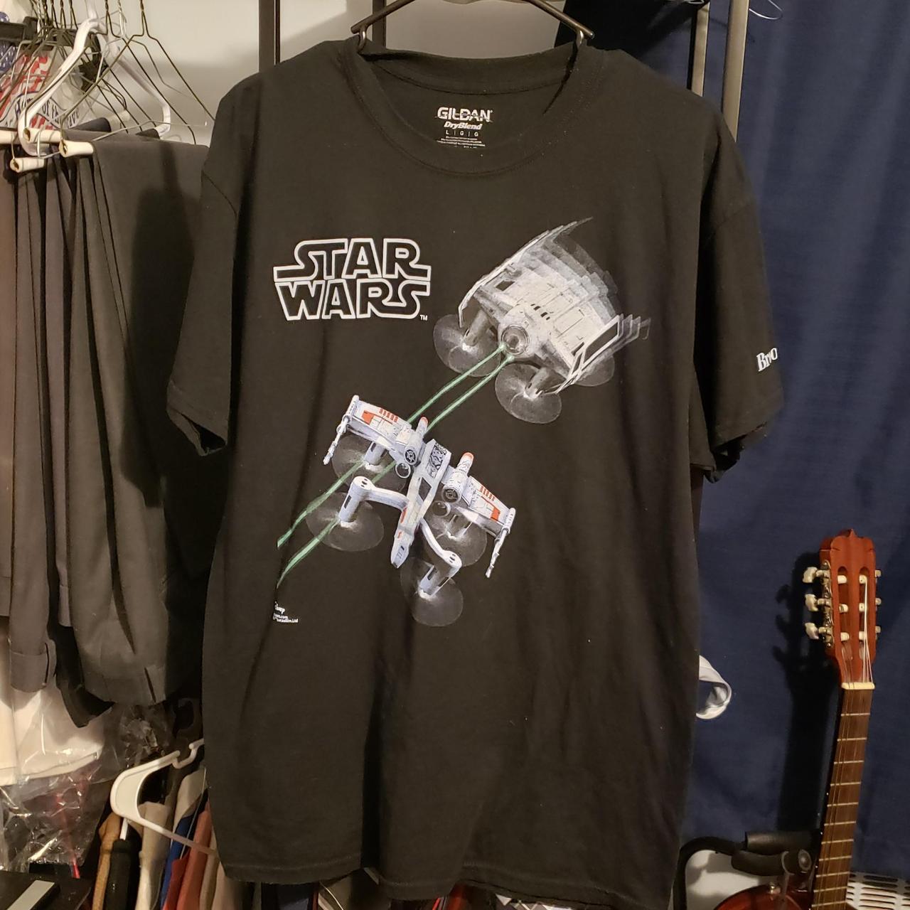 STAR WARS BATTLING DRONES SHIRT MY BEST GUESS IS Depop