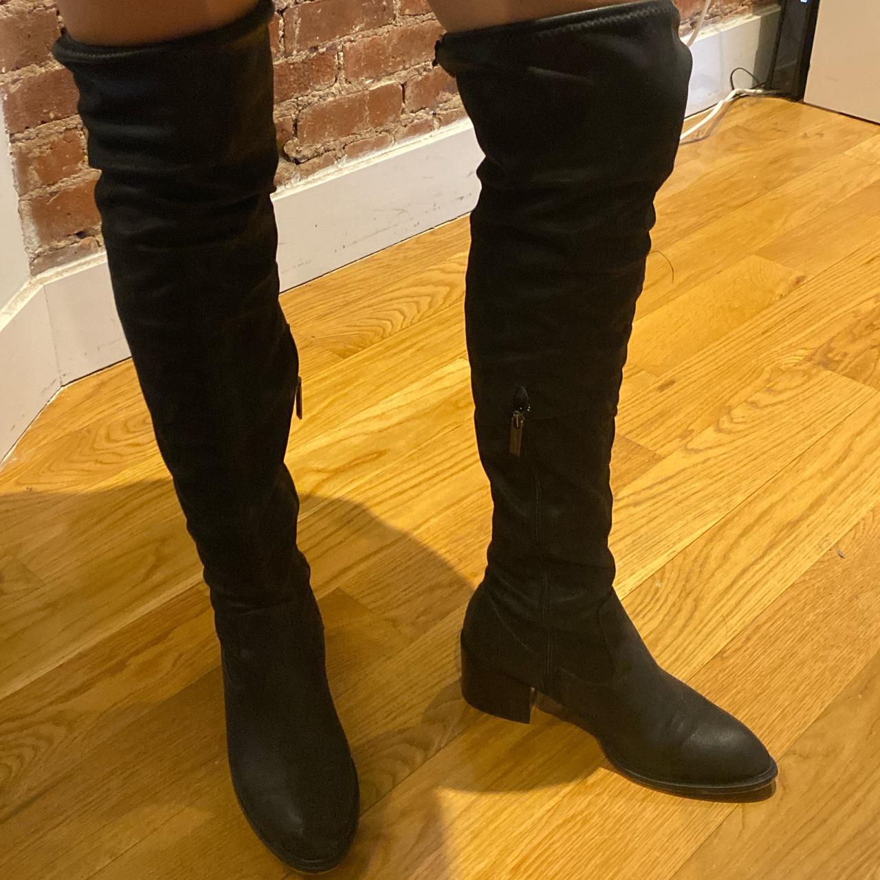 bcbg thigh high boots
