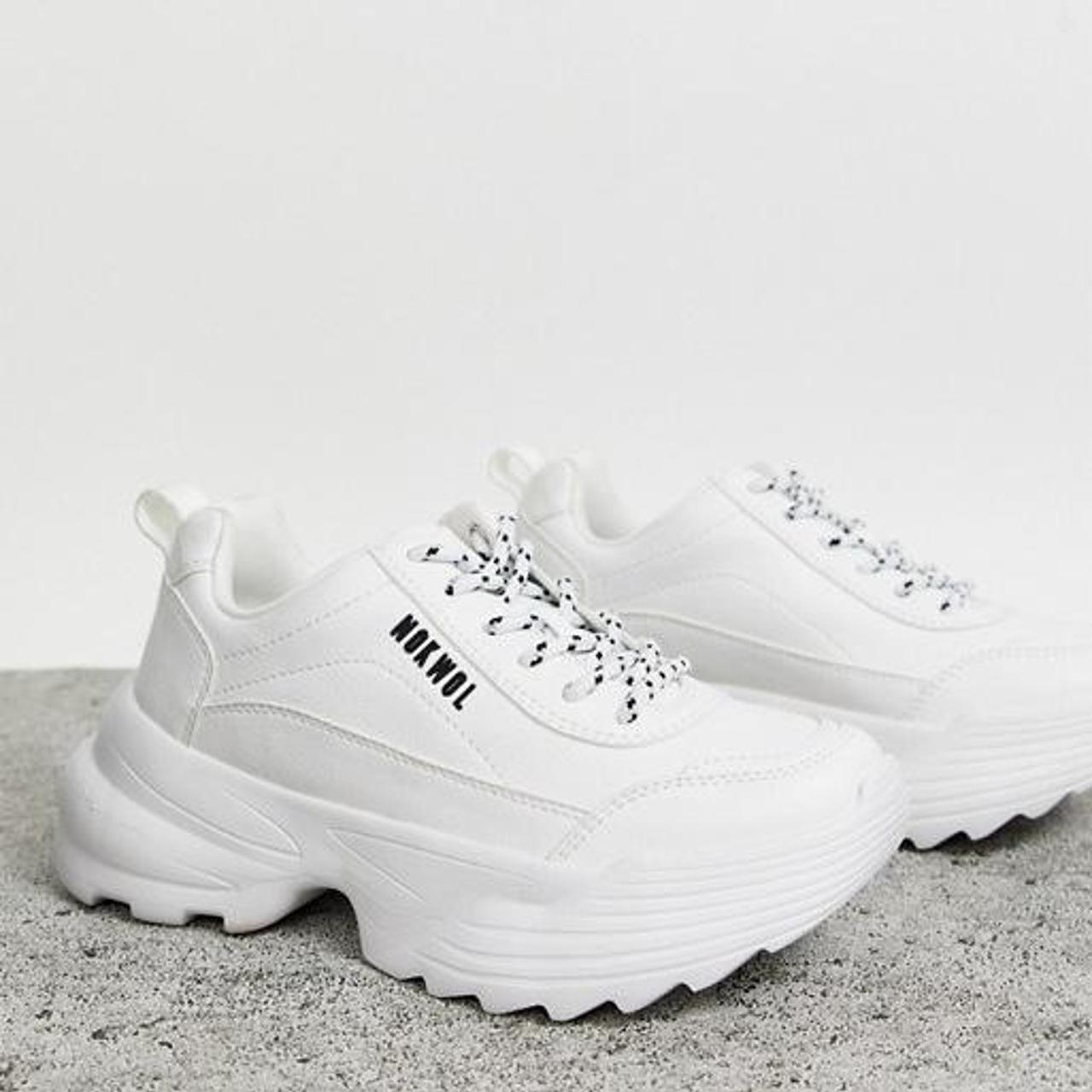 nokwol white trainers