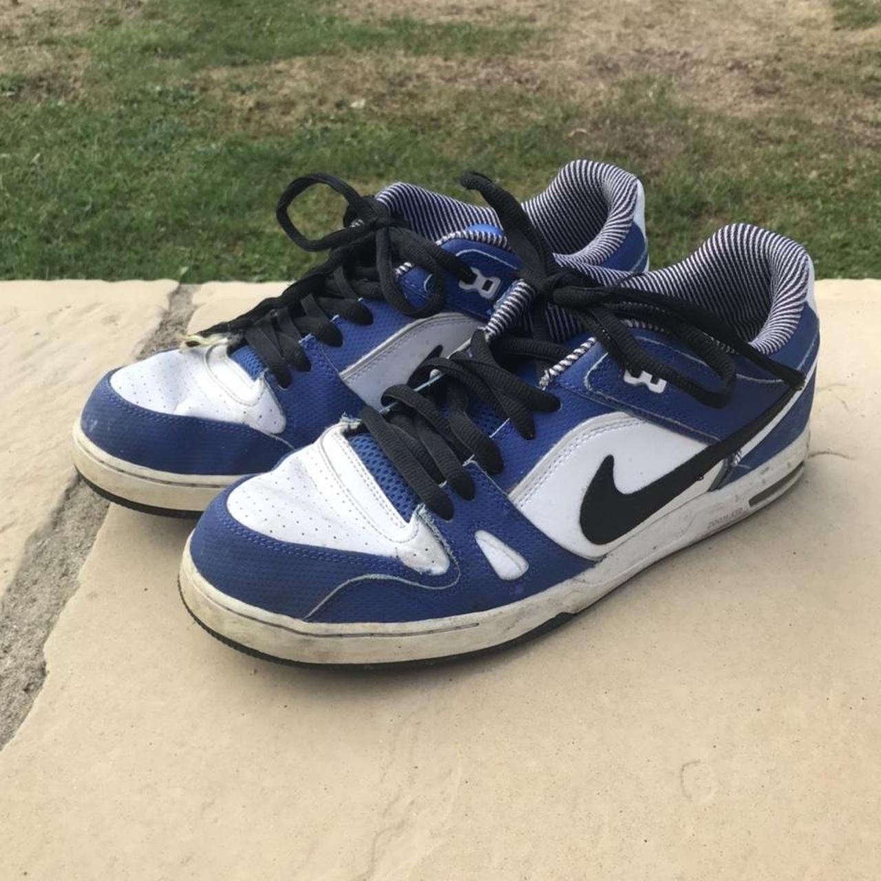 Nike 6.0 zoom oncore 2 blue white and black colour... - Depop
