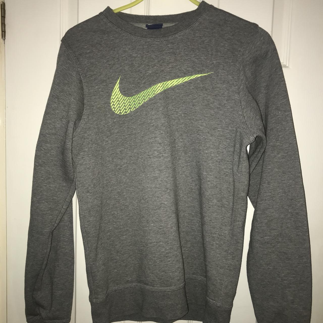 nike neon jumper