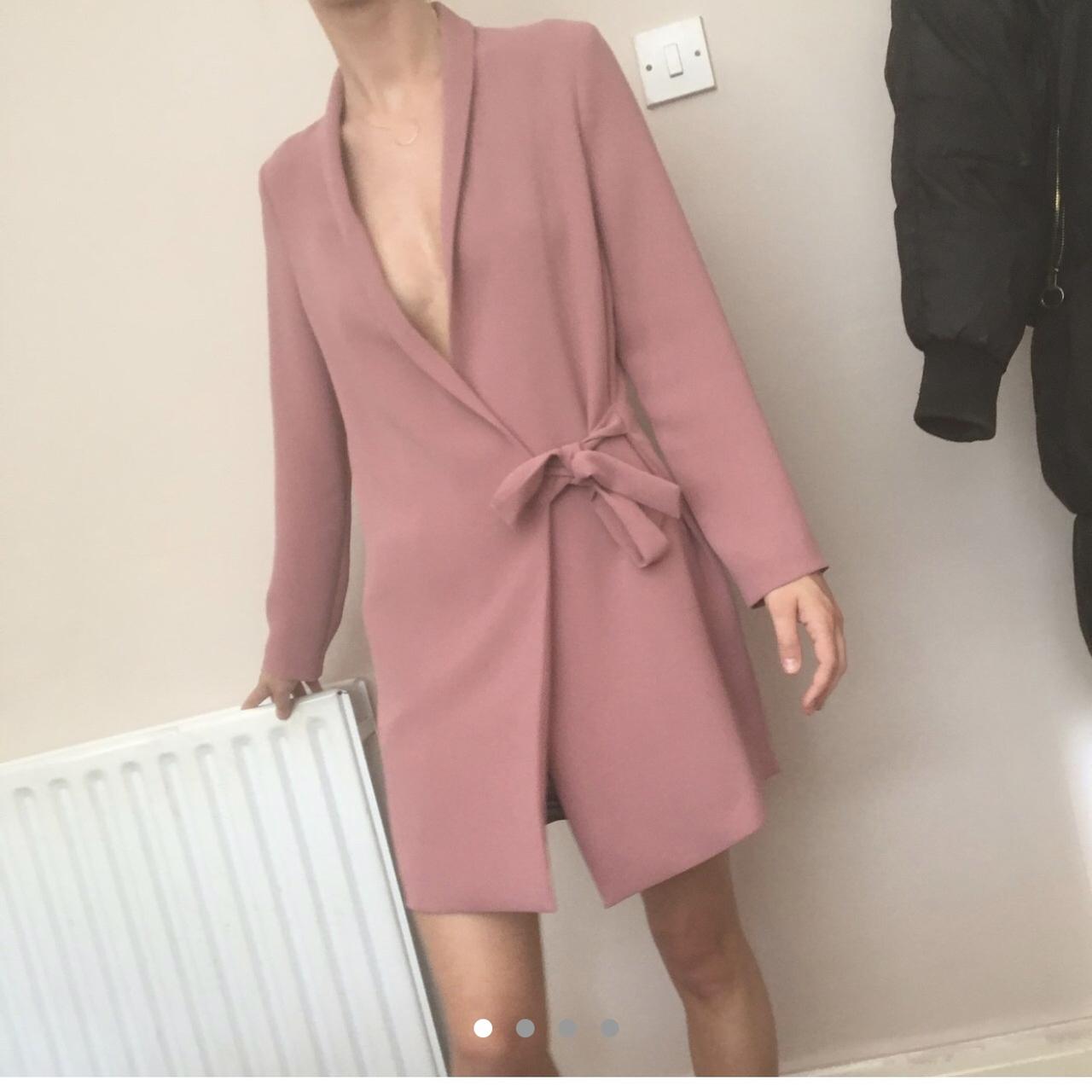 Topshop blazer dress blazer duster coat Depop