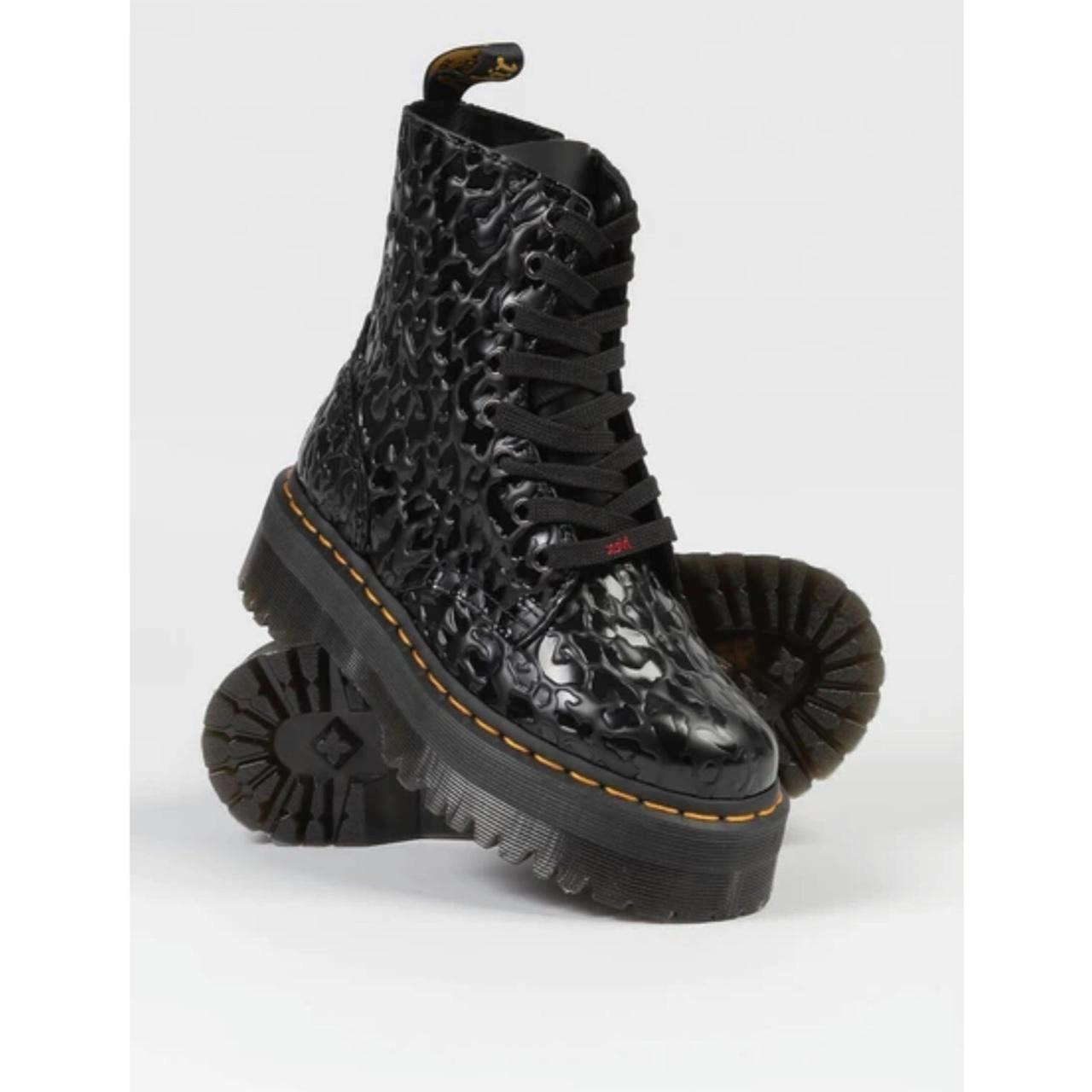 DR MARTENS XGIRL COLLAB JADON LEATHER PLATFORM... Depop