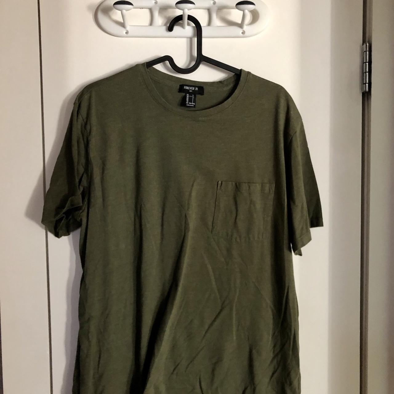 forever 21 men’s basics t shirt size large #f21... - Depop