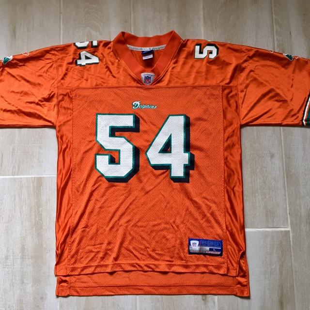 Vintage reebok dolphins jersey in Xl. #Jersey - Depop