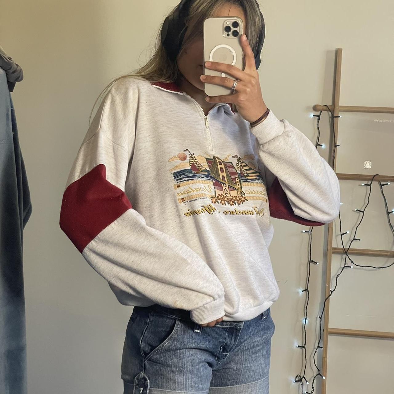 🎈Vintage American sports sweater🎈 Super comfy and... Depop