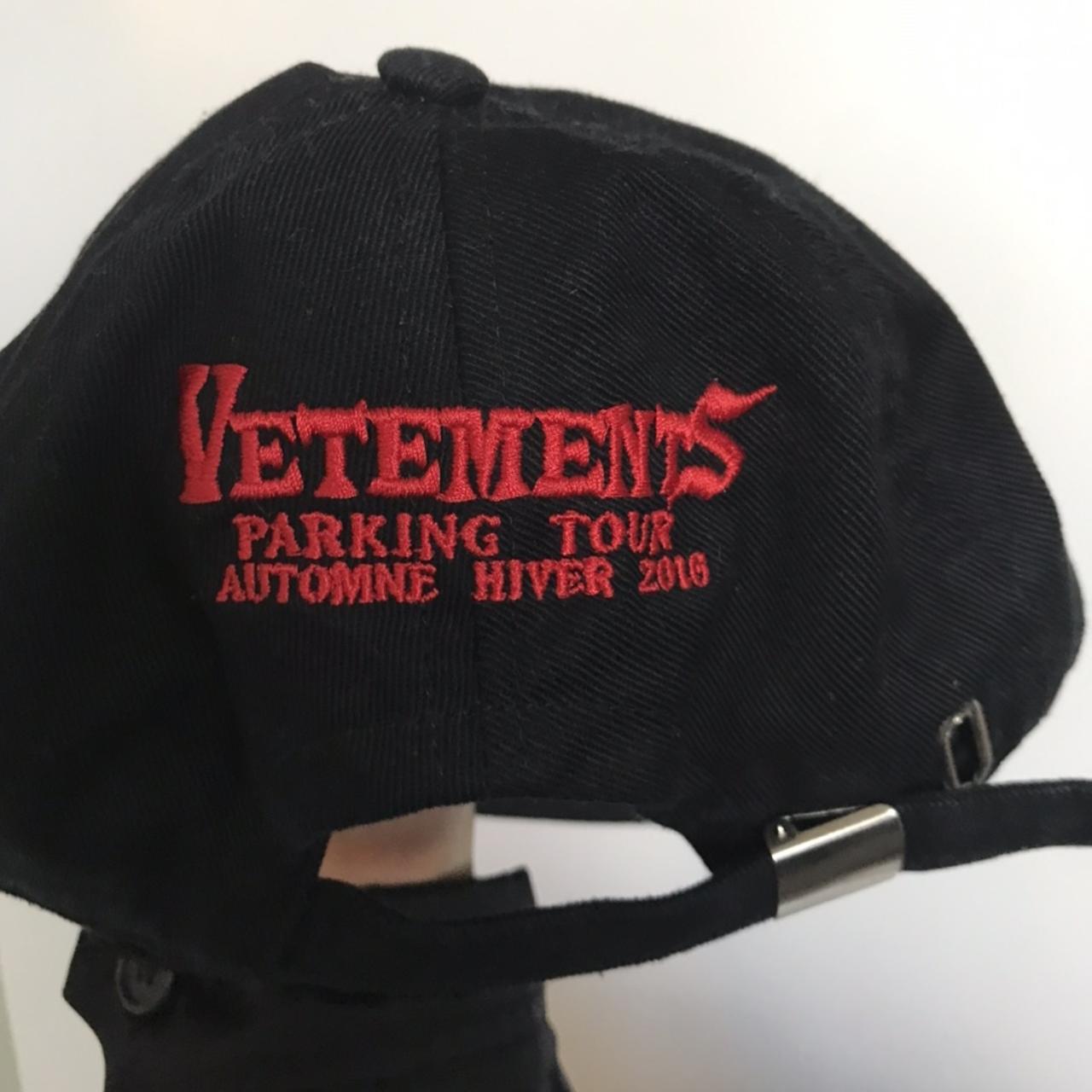 VETEMENTS 2016 parking tour hat , Bought from...