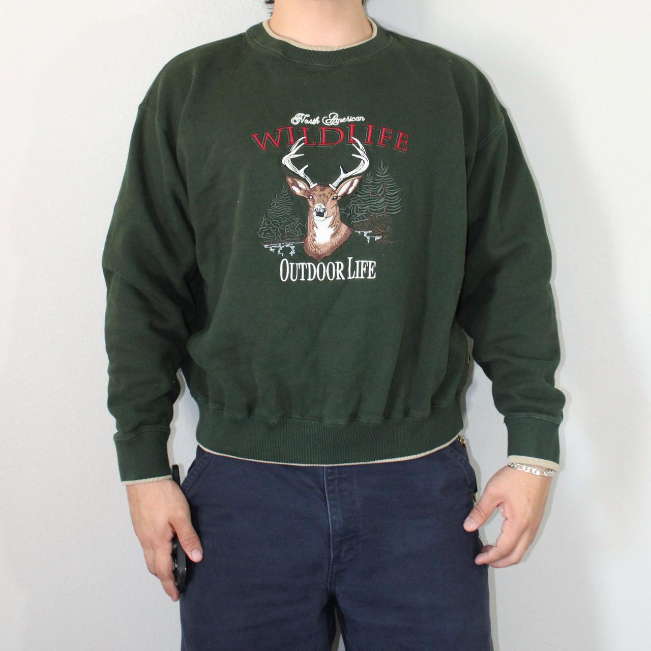 Product Image 1 - Vintage Deer Wildlife Sweater 

Excellent