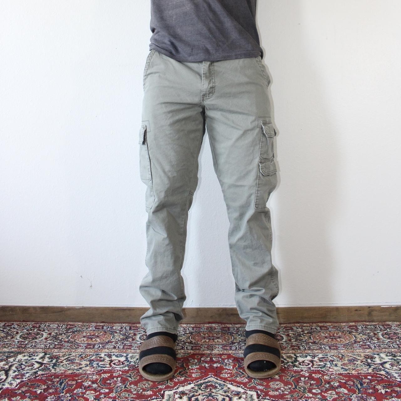 wrangler olive cargo pants