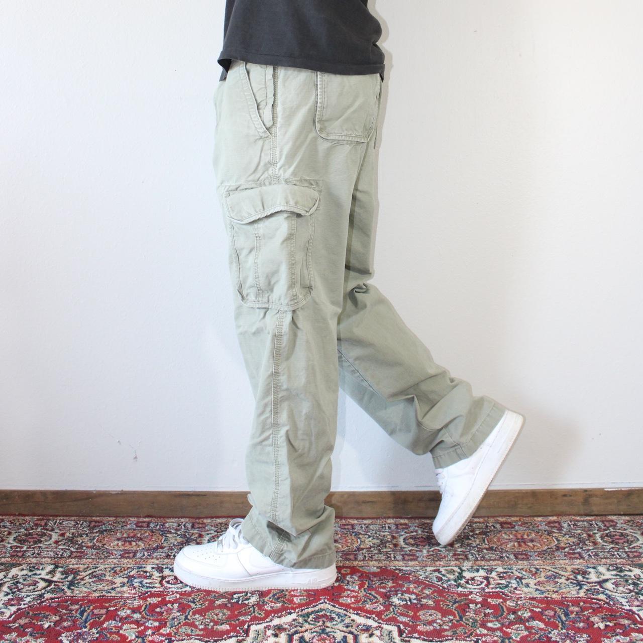 baggy green cargo pants