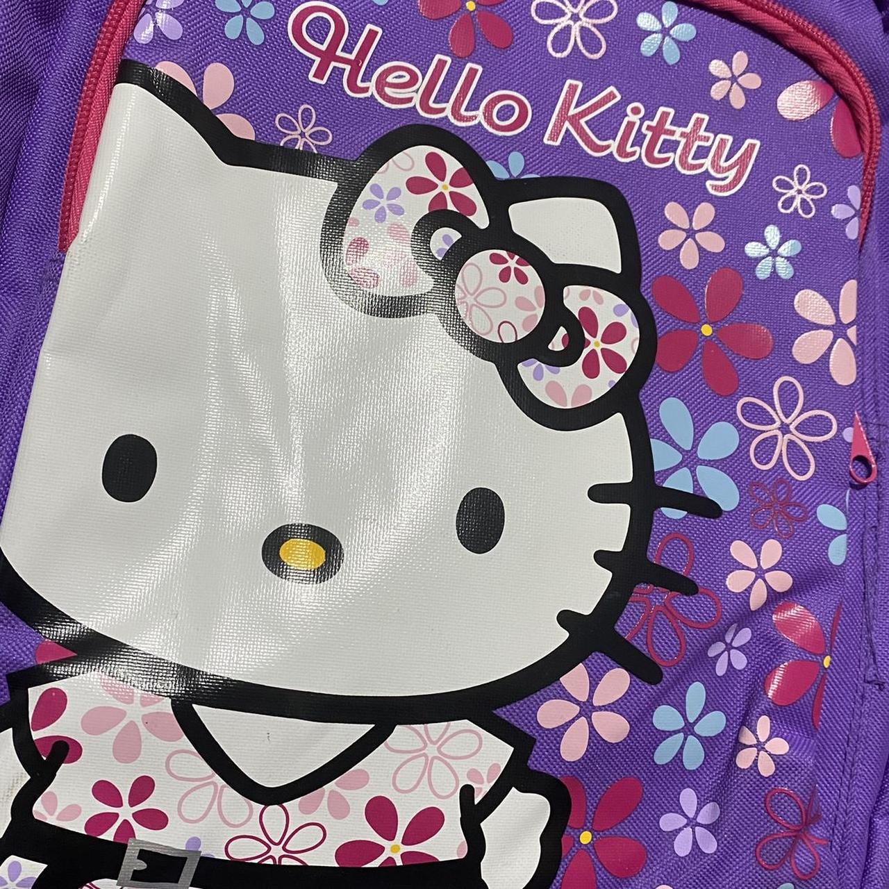 purple hello kitty backpack 🐱🖤 message me about a... Depop