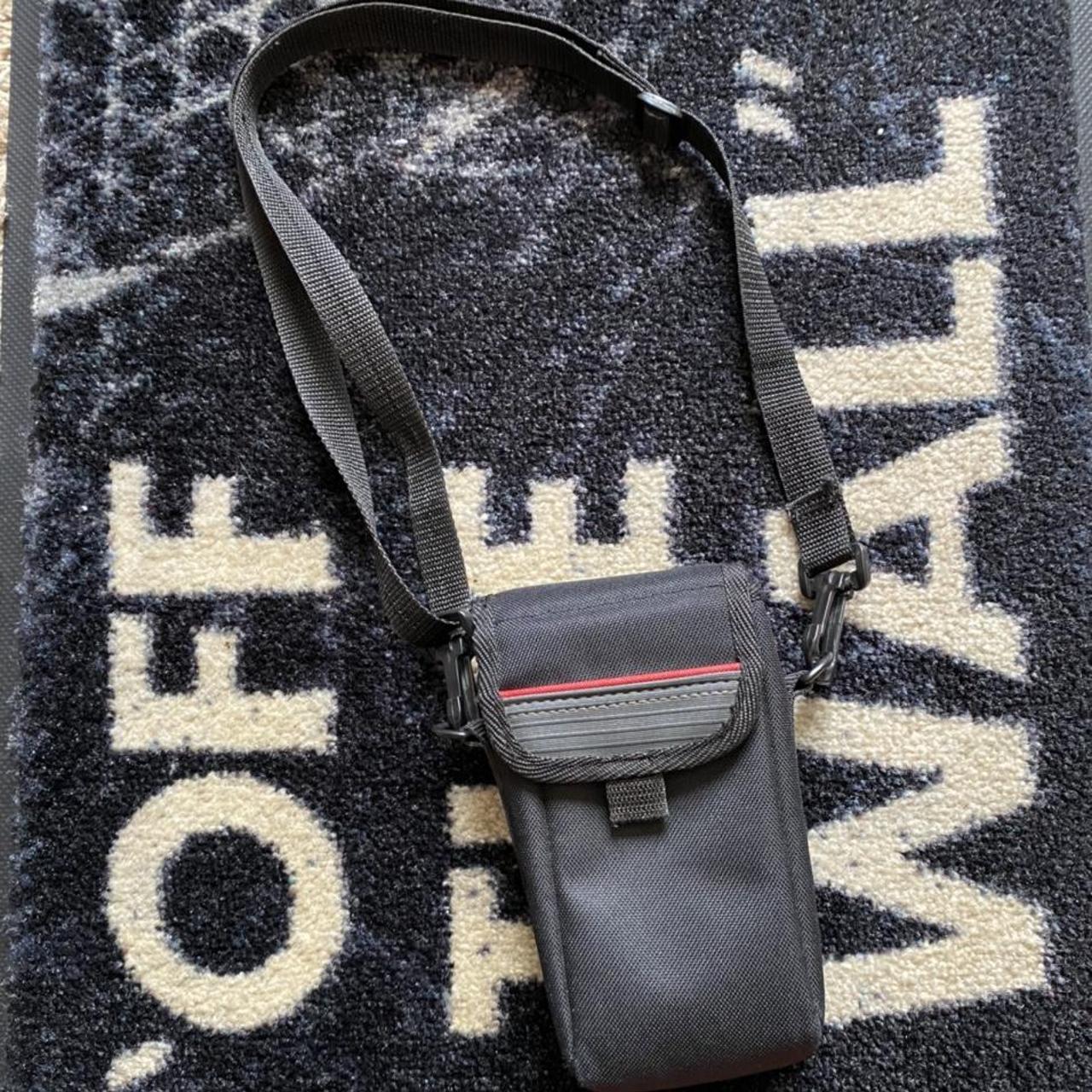 vintage film camera case w/ shoulder strap... Depop