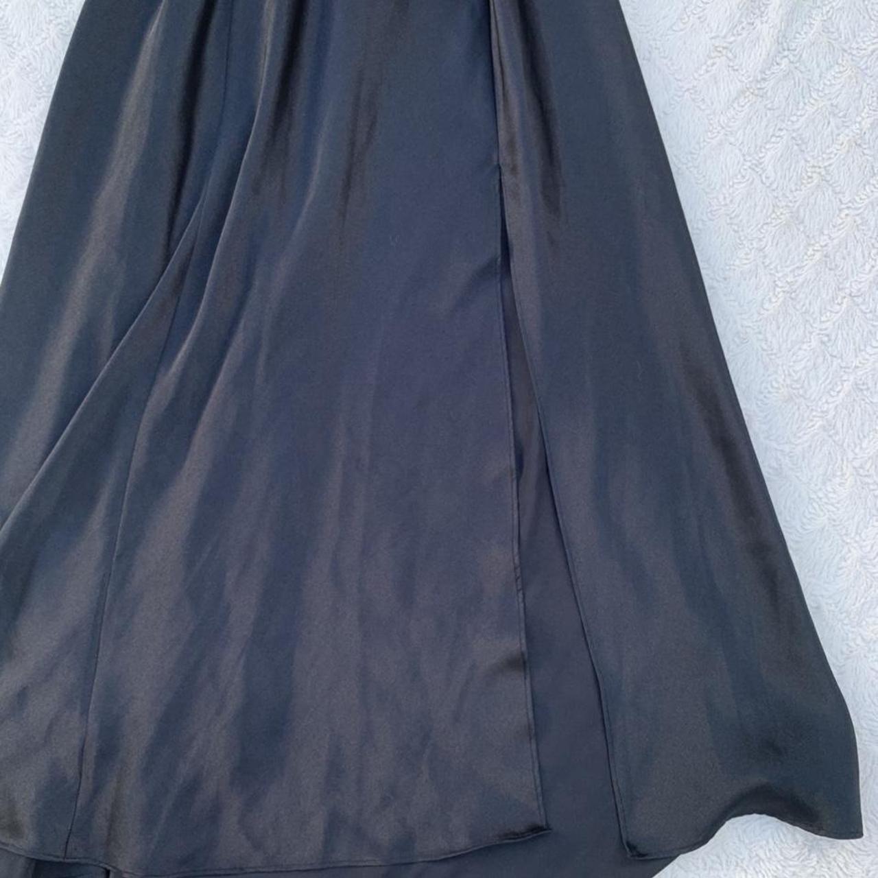 Gorgeous 90’s silk cowl neck maxi dress in perfect... - Depop