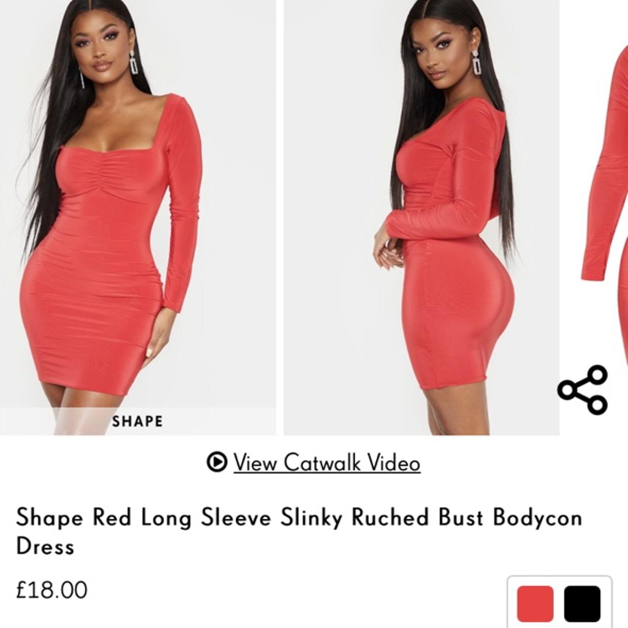 Beautiful red dress from plt Size 8 Never worn... - Depop