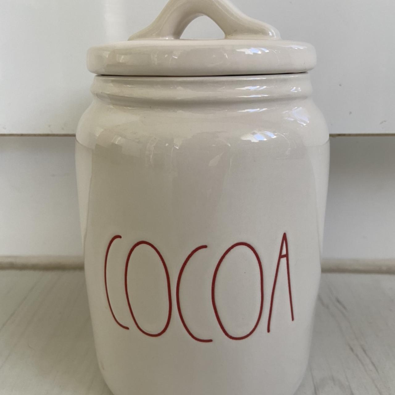 Rae Dunn Cocoa canister Rare from 2018 All Rae... Depop