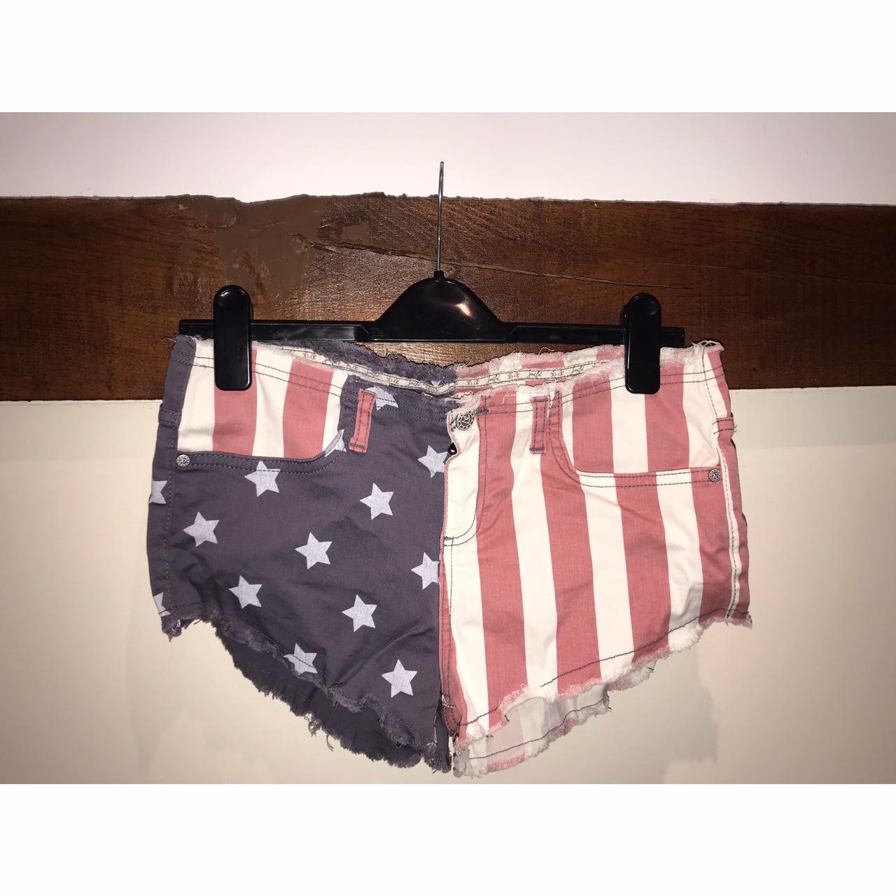 SOULCAL&CO American flag booty Shorts; stars and...