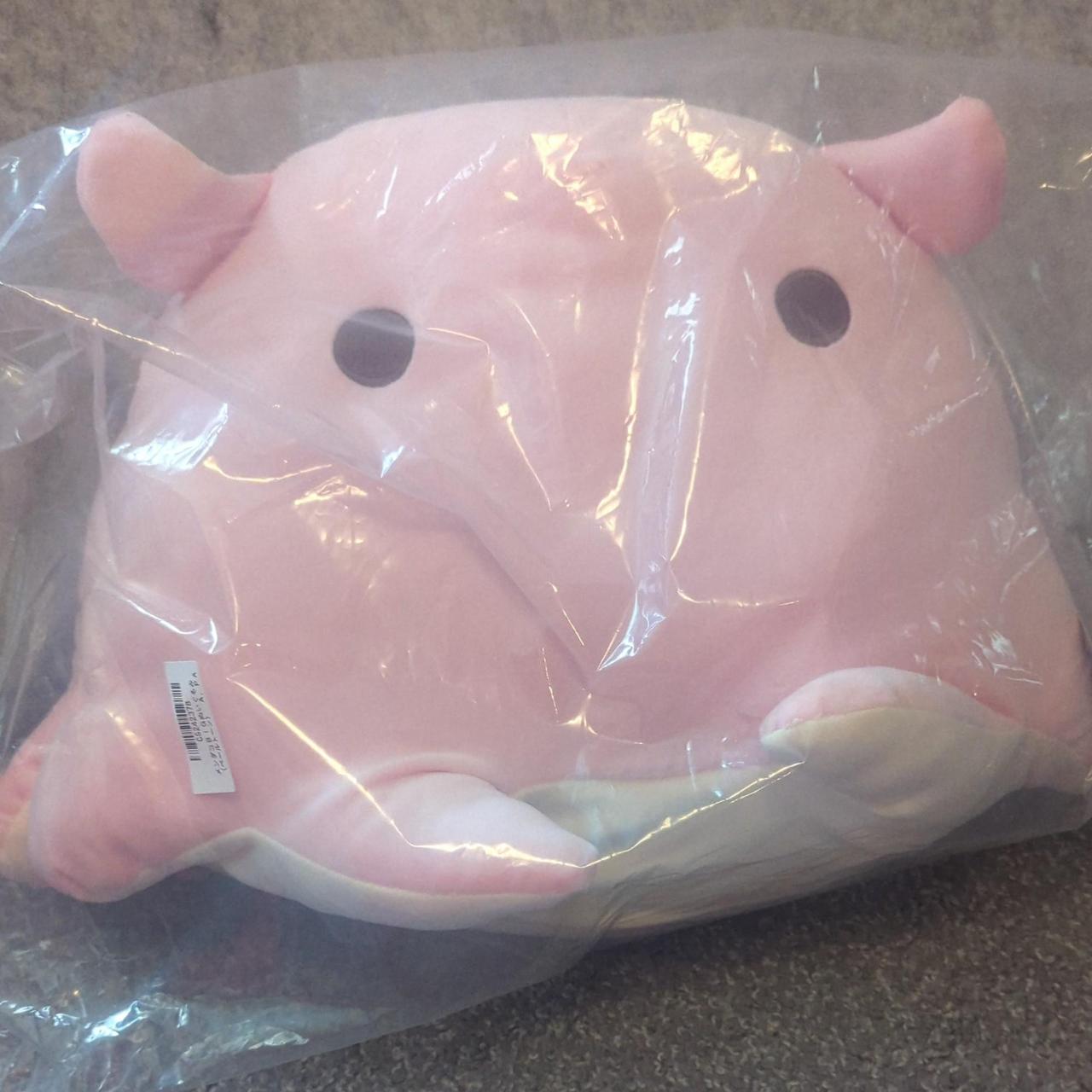 Toreba Mochi Squishy Octopus Plush Mendako Pink So... - Depop