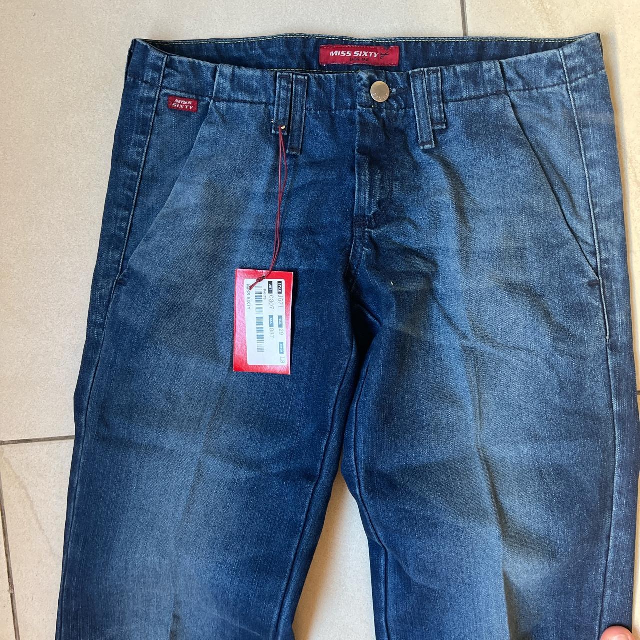low rise jeans y2k miss sixty new with tag - Depop