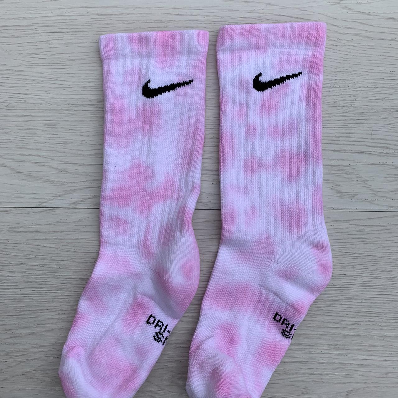 🌸Baby Pink Nike Tie Dye Socks🌸 £8 for 1 pair