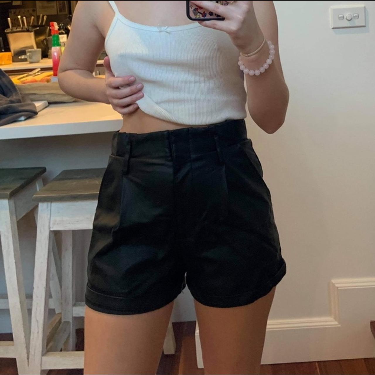 Glassons leather shorts! - Depop