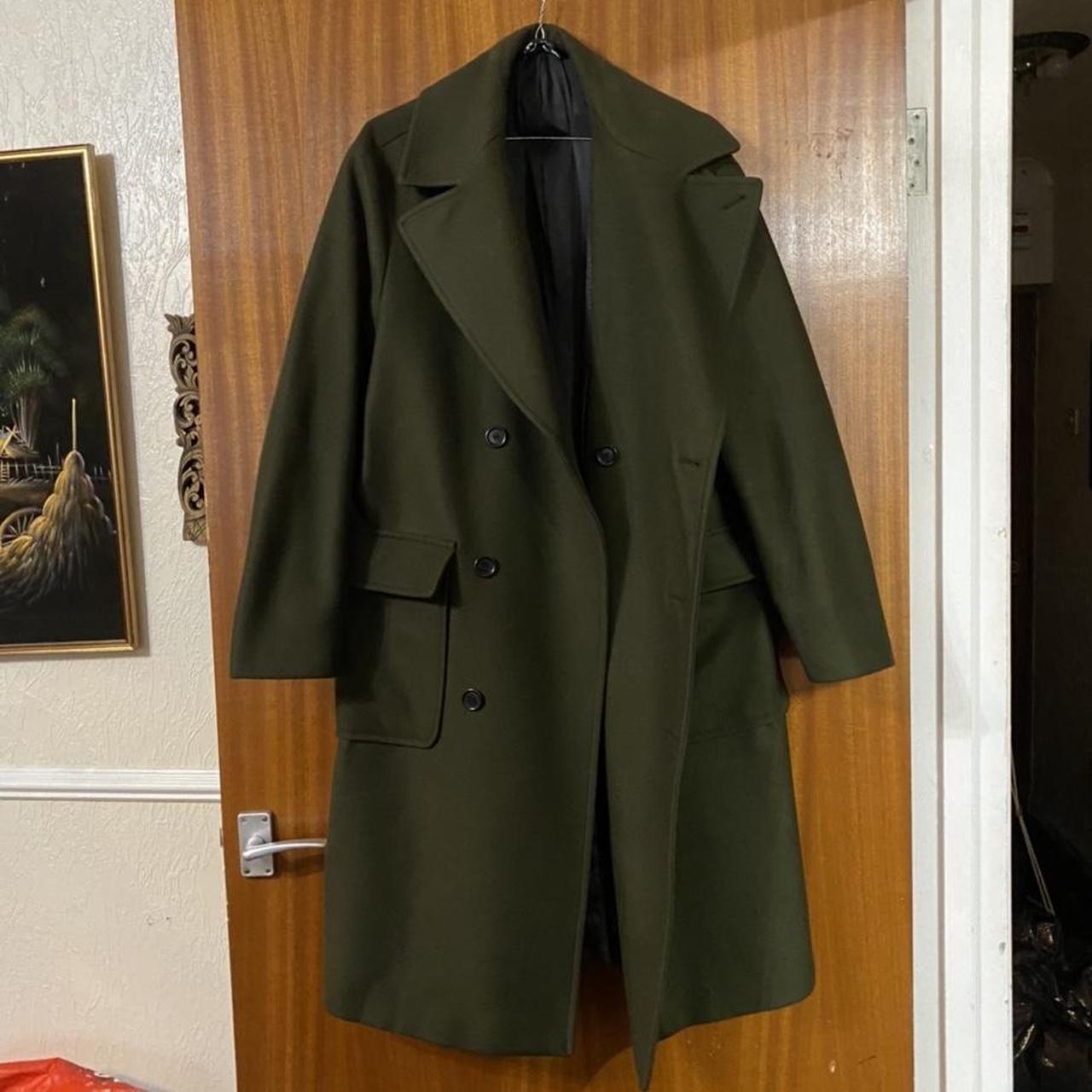 Wool Coat Zara Military Coat Mens Military Coat Long Coat For Men