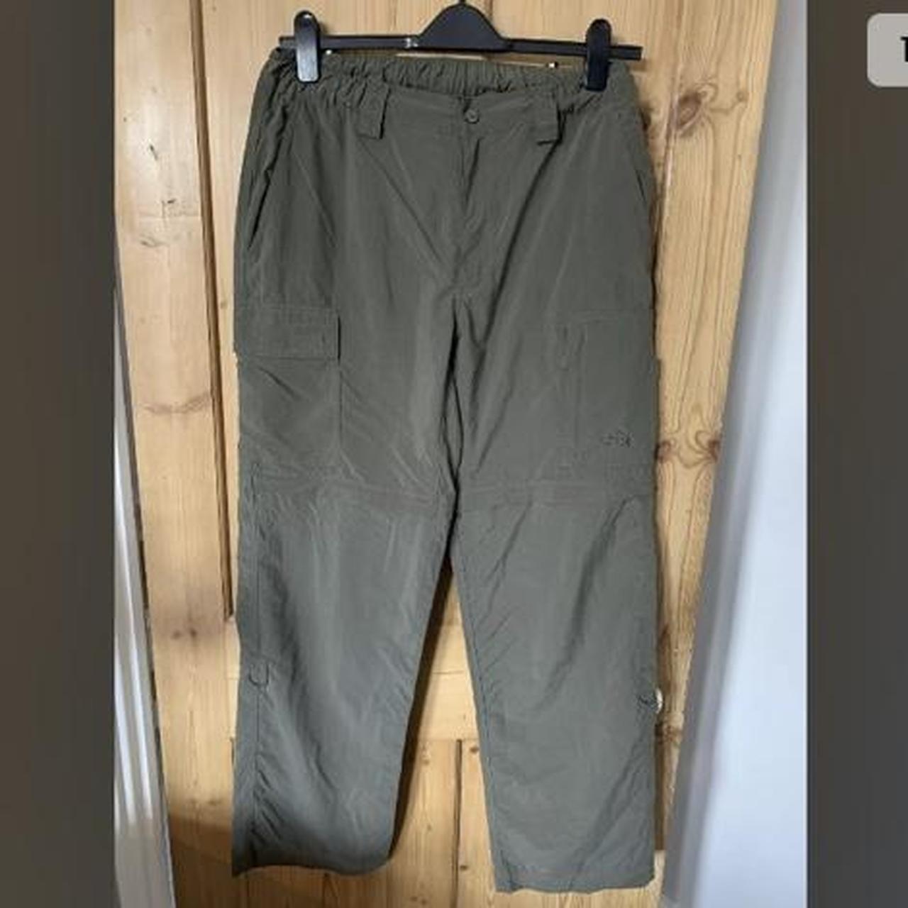 The North Face water resistant cargo style hiking... Depop