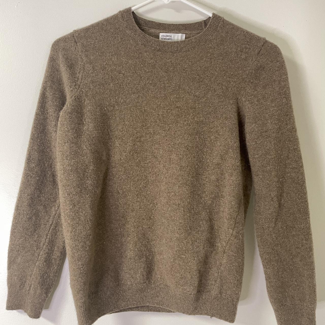Colorful Standard Women's Brown and Tan Jumper