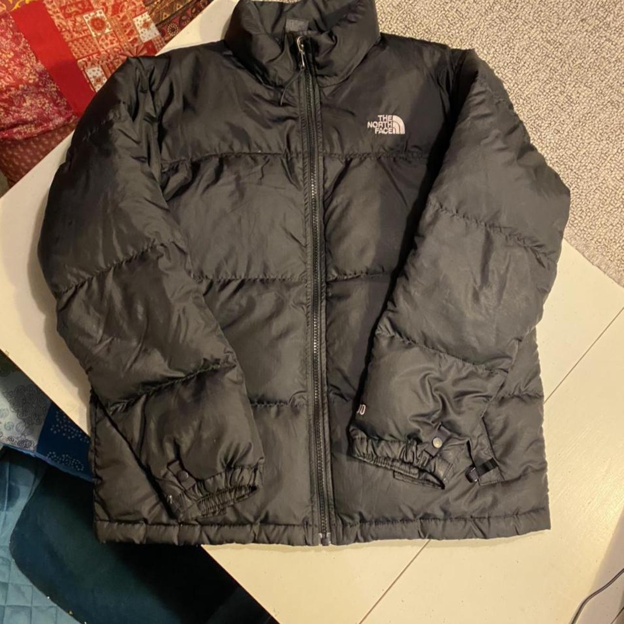 north face coat depop