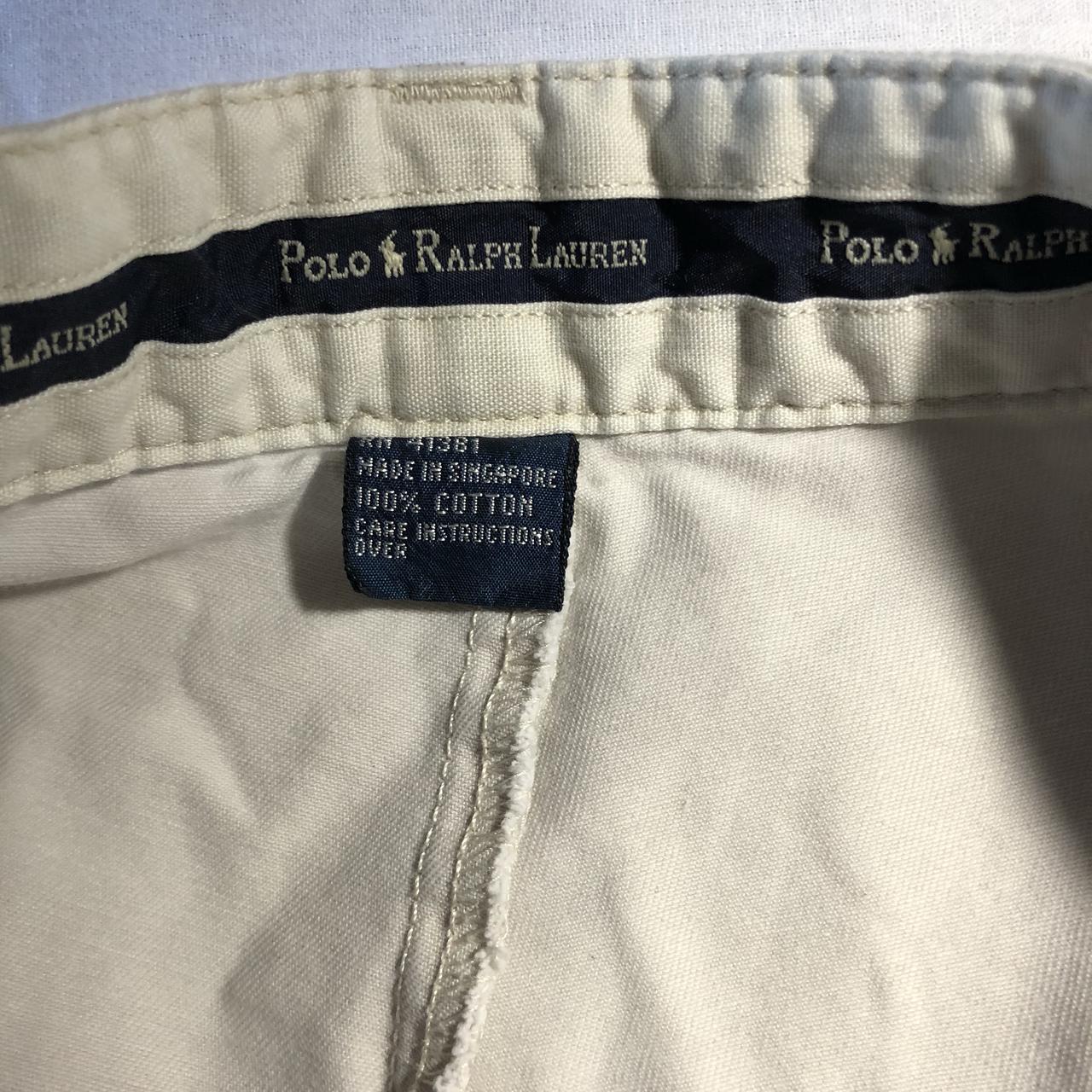 Ralph Lauren Polo mens pleated shorts Size -... - Depop