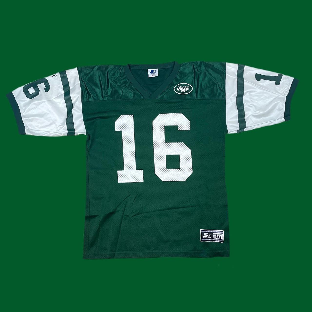 New York Jets Jersey Men Extra Large Green 16 Vinny Testaverde NFL Starter  VTG