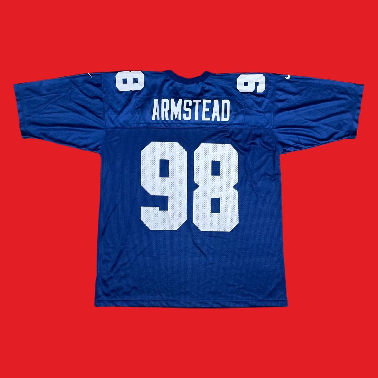 Jessie Armstead New York Giants Throwback Football Jersey – Best