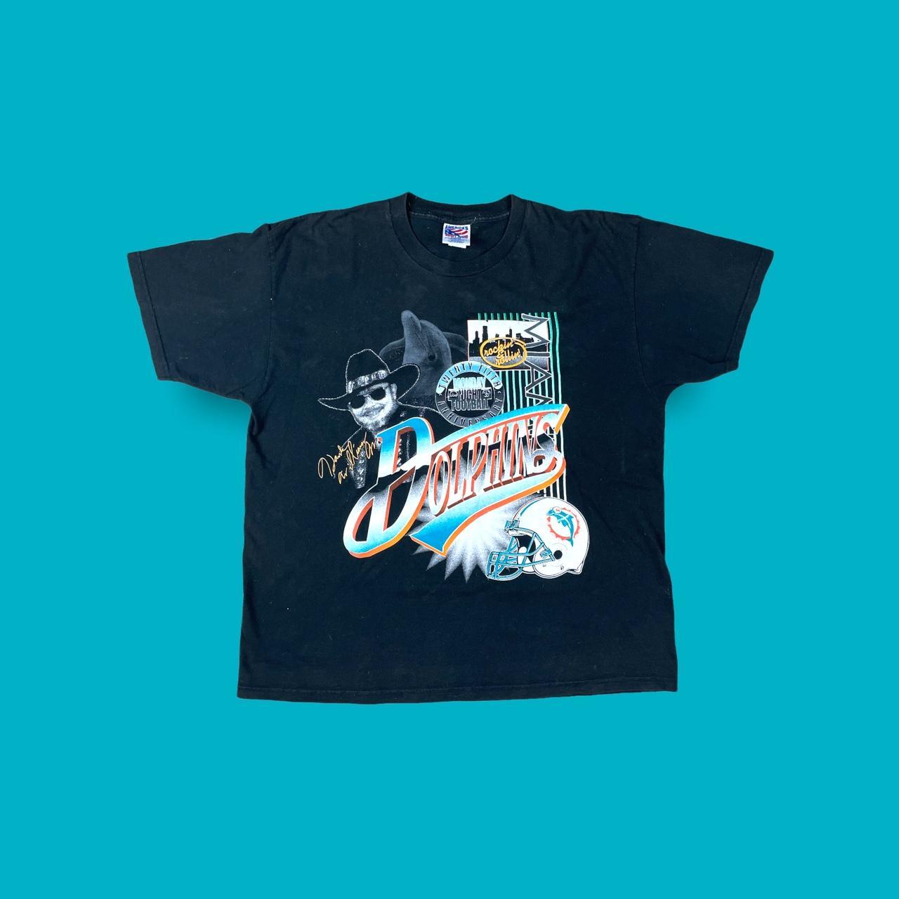 Vintage 1994 Monday Night Football Miami Dolphins Depop retronewsnow-on-twitter-welcome-to-abc-s-monday-night-primetime