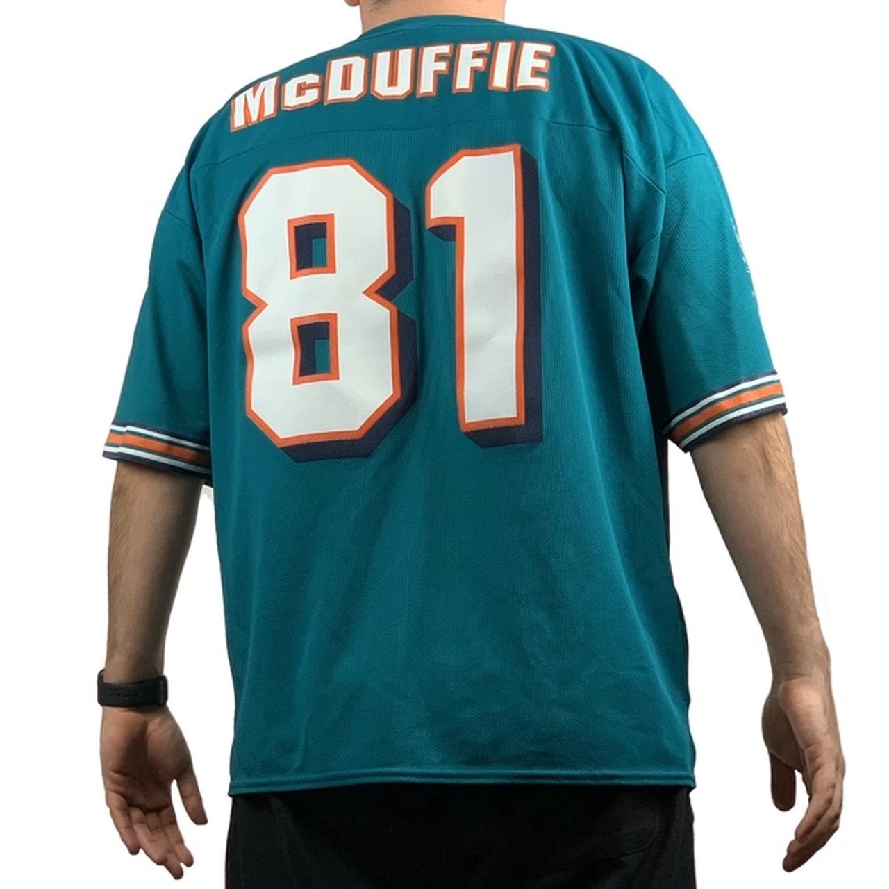 Vintage NFL Logo Athletic OJ McDuffie Miami Dolphins - Depop