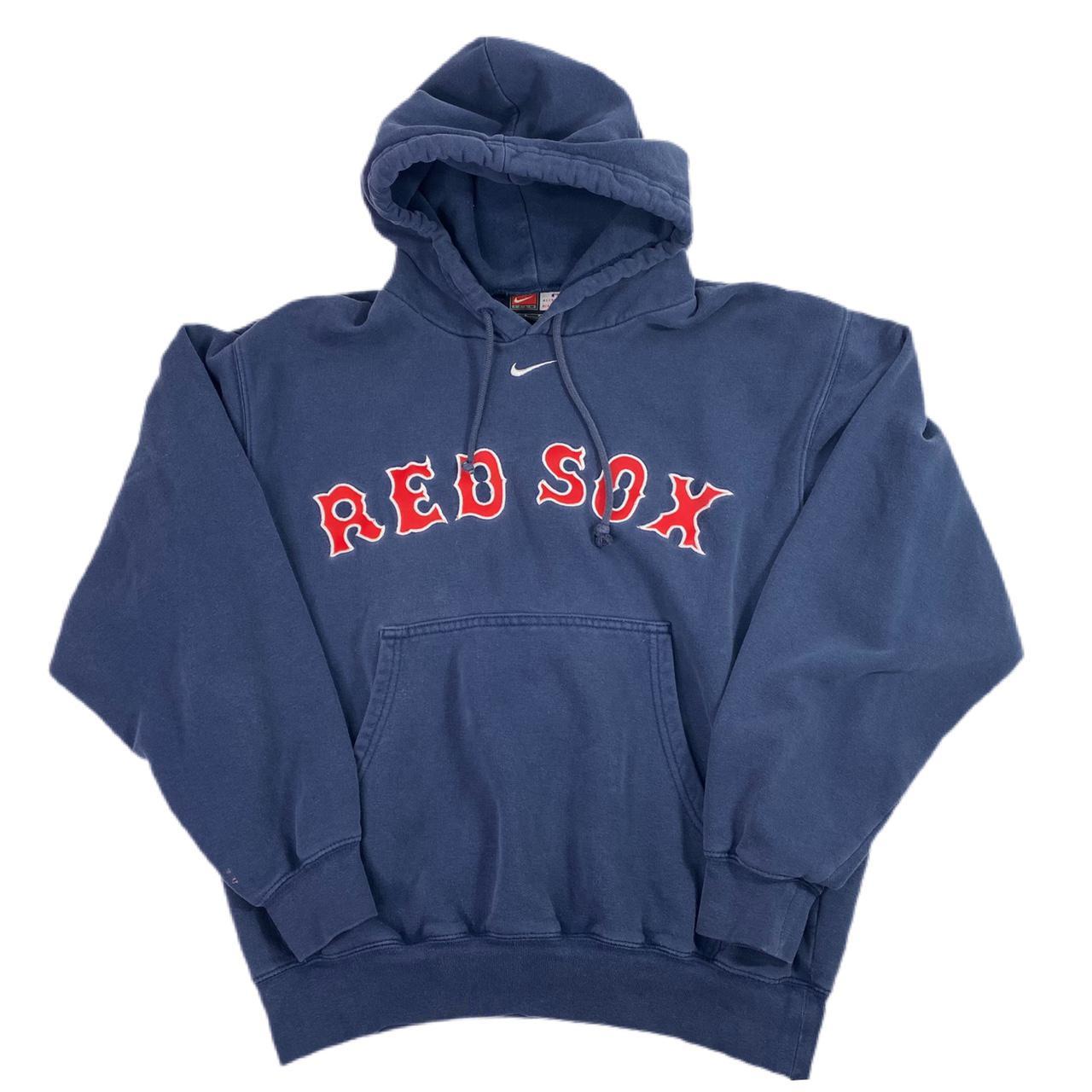 Vintage Boston Red Sox Nike Sweatshirt Hoodie MLB... - Depop