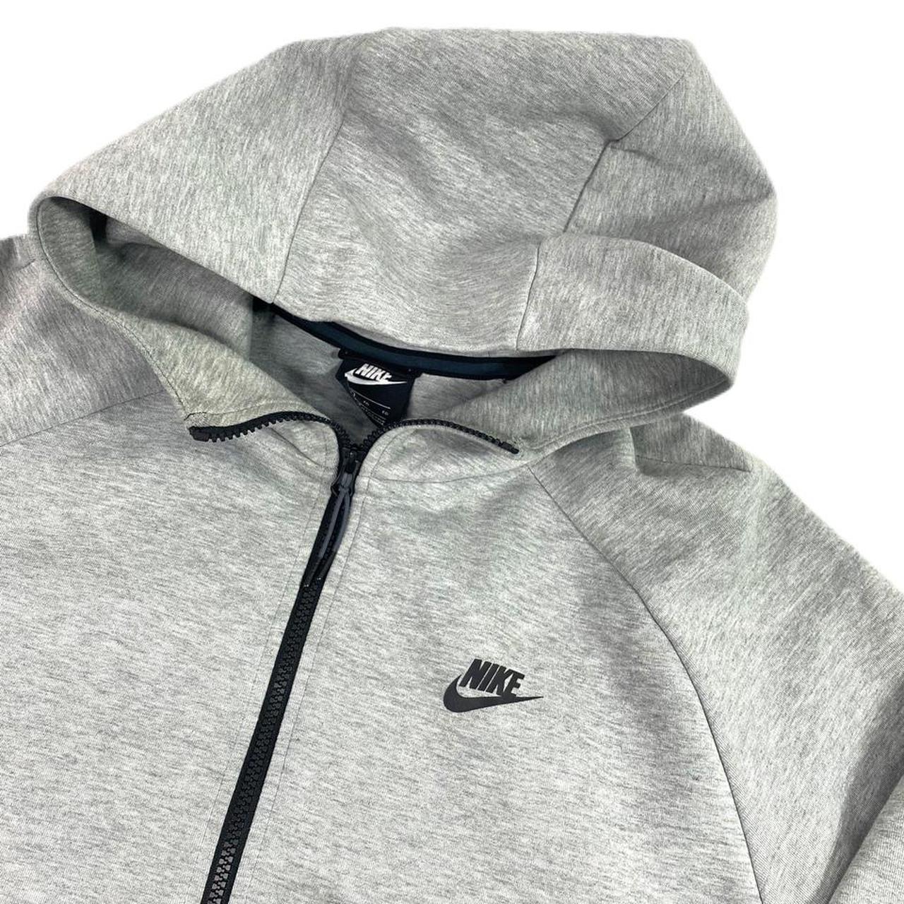 Nike Tech Fleece Hoodie Mens CU4489-063 Dark Grey... - Depop
