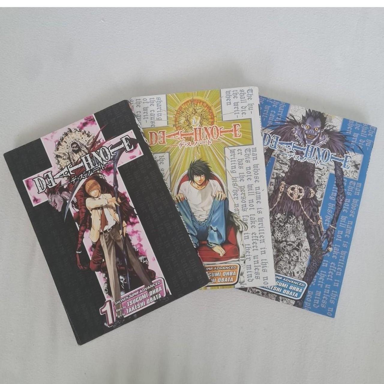 💀 Death Note Manga 1-3 🍎 Bought all in a manga store... - Depop