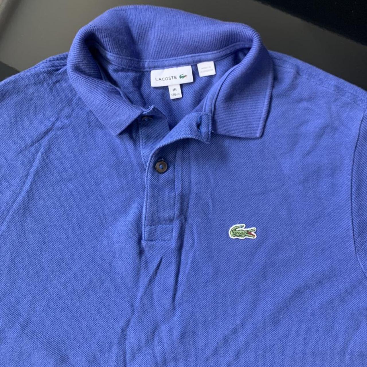 men’s lacoste polo shirt, boys large/men’s xs - Depop