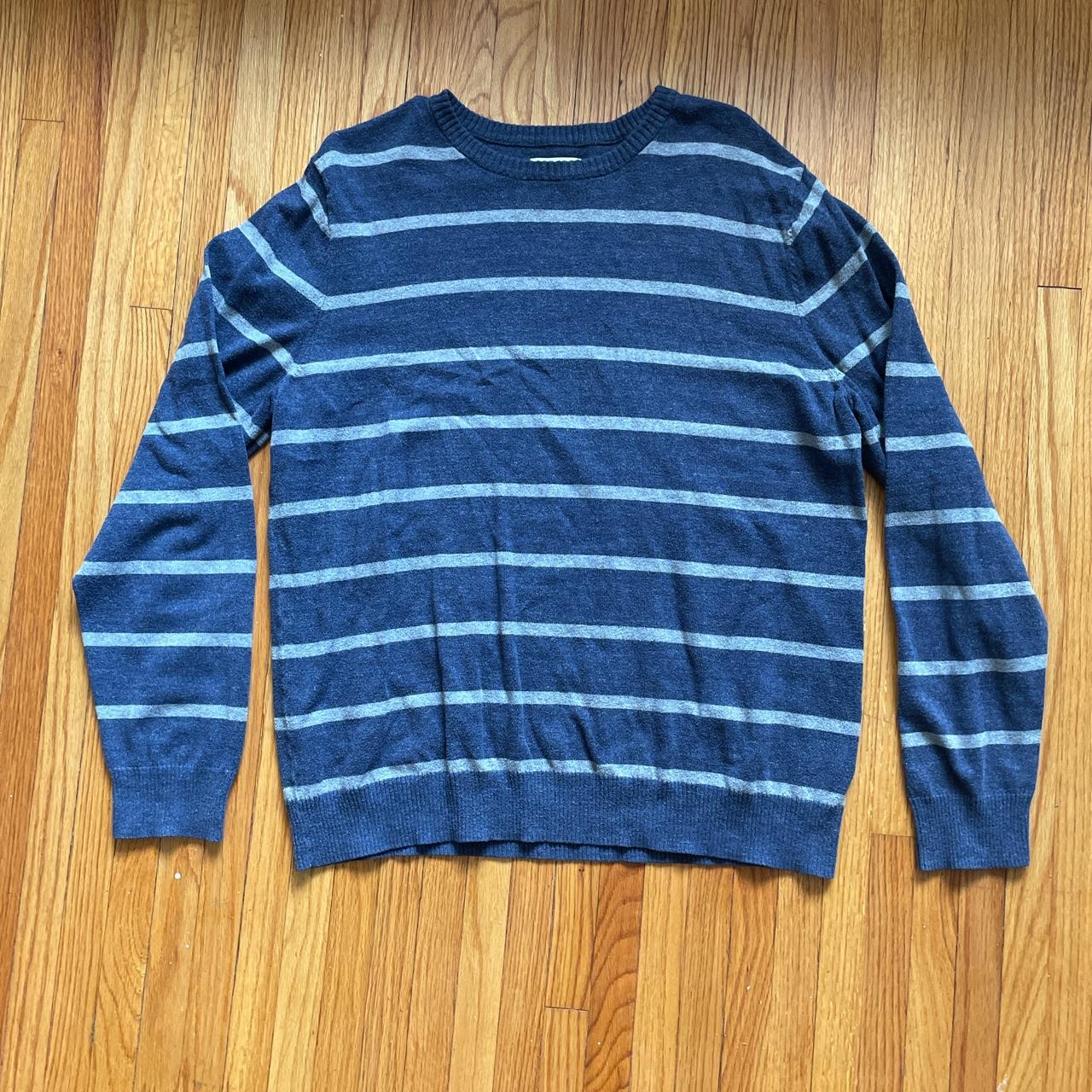 Sonoma mens striped sweater size large. in great,... Depop