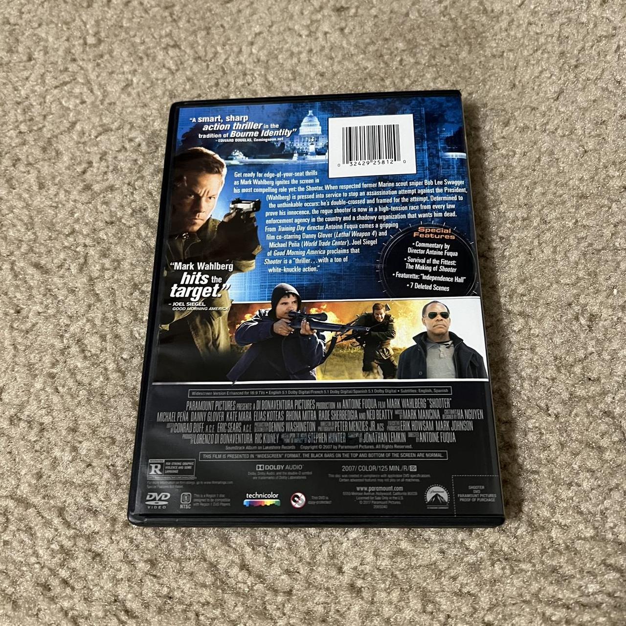 Shooter DVD Mark Wahlberg, Kate Mara, Michael... - Depop