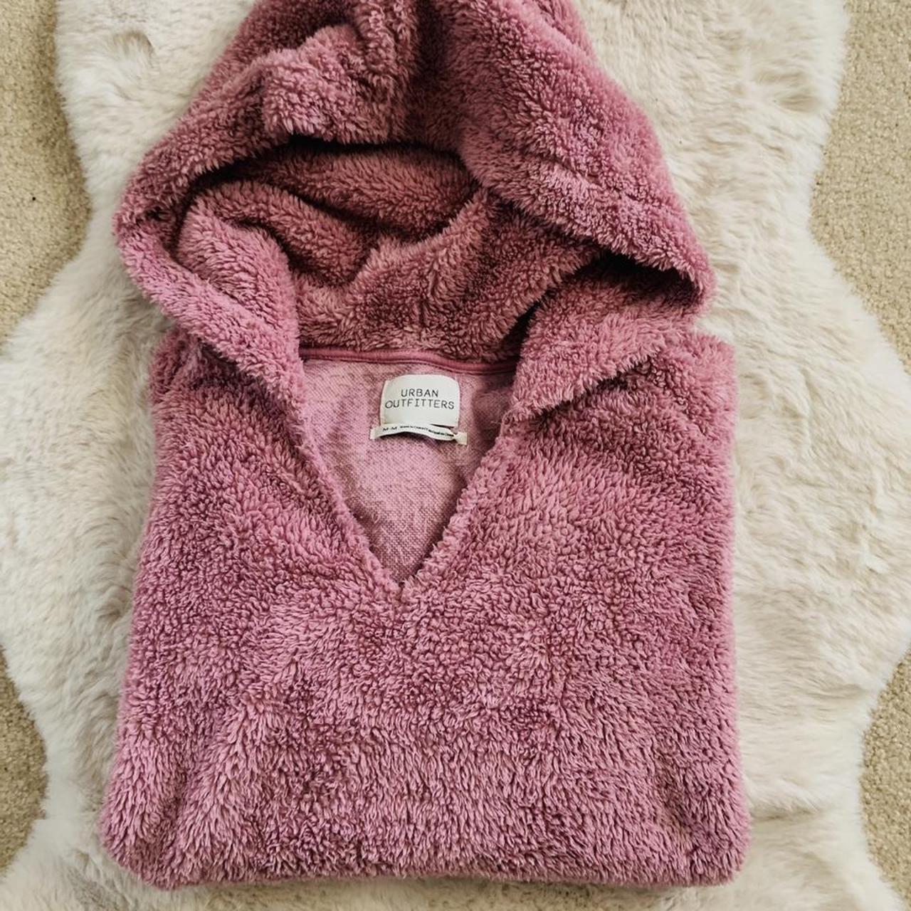 Urban Outfitters Women's Pink Hoodie | Depop