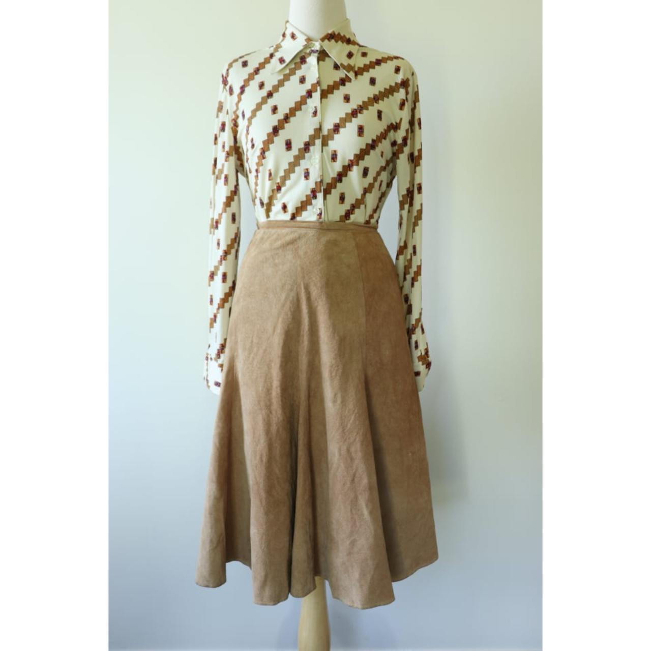 70s skirt outlet zipper