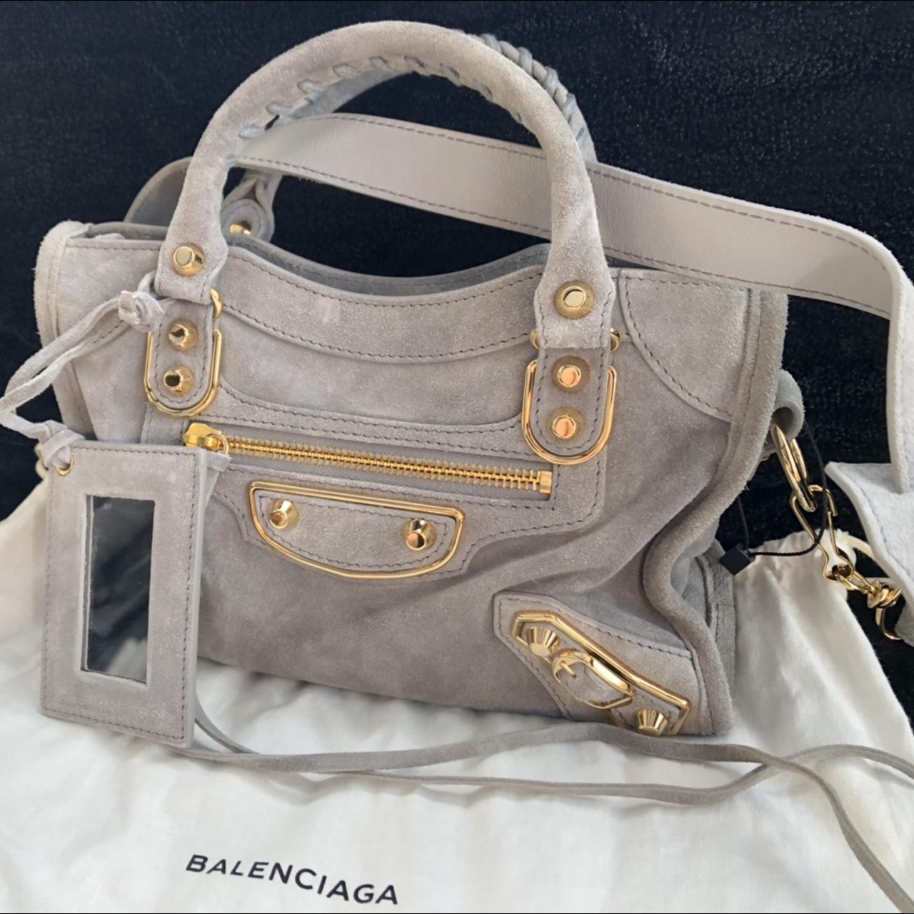 Authentic balenciaga city bag w big silver hardware - Depop