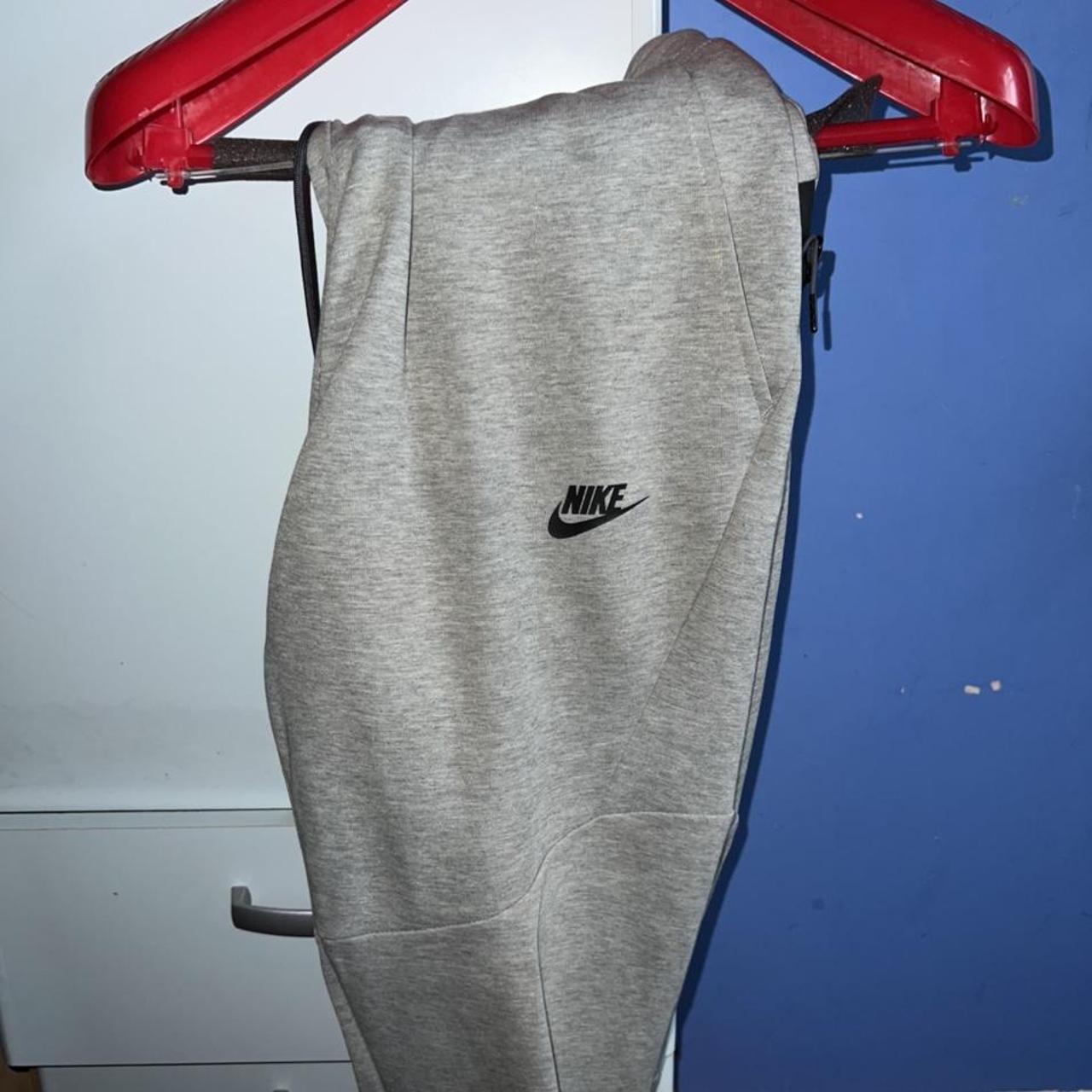 mens nike tech grey joggers
